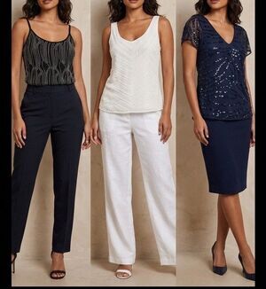 White House Black Market Lot Of 3  Blouse Size M NWT